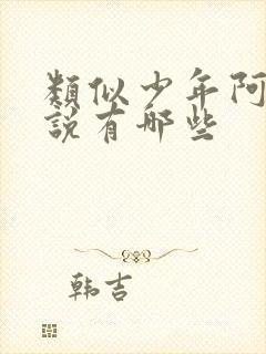 类似少年阿宾小说有哪些封面