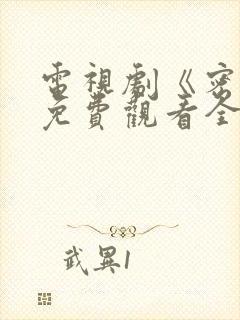 电视剧《密战》免费观看全集