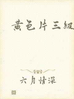 黄色片三级麻豆封面