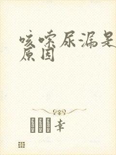 咳嗦尿漏是什么原因