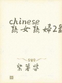 chinese熟女熟妇2乱2封面