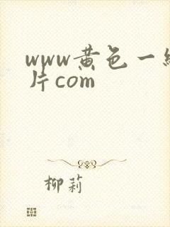 www黄色一级片com