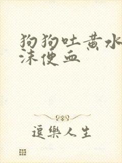 狗狗吐黄水带泡沫便血封面