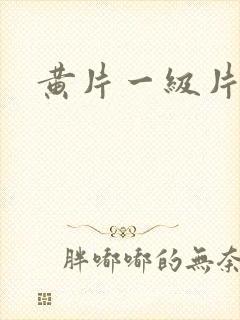 黄片一级片高清