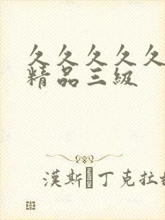 久久久久久国产精品三级