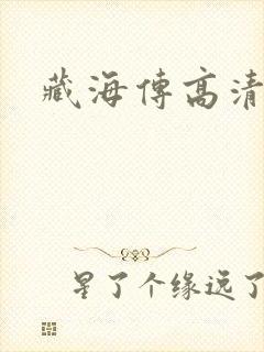 藏海传高清资源