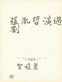 张胤哲演过哪些剧