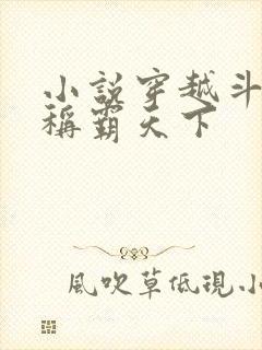 小说穿越斗破之称霸天下