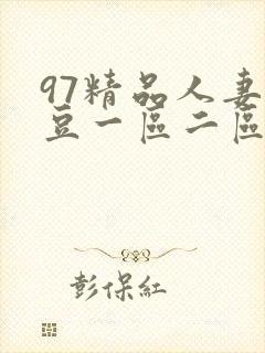 97精品人妻麻豆一区二区封面