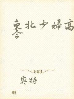 东北少妇高潮集合