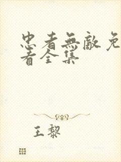 忠者无敌免费观看全集