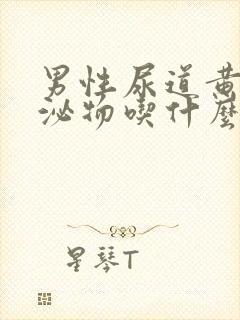 男性尿道黄色分泌物吃什么药