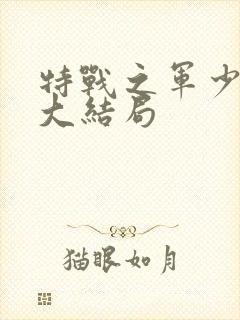 特战之军少追妻大结局封面
