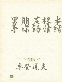 男朋友根本不在乎你的情绪封面