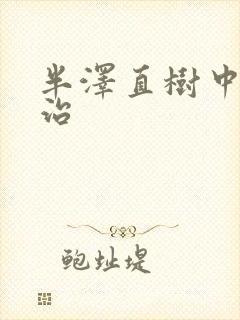 半泽直树中西英治