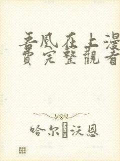 吾凰在上漫画免费完整观看