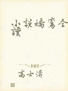 小说娇鸾全文阅读