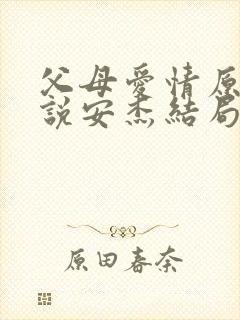 父母爱情原著小说安杰结局