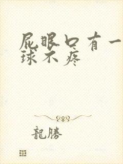 屁眼口有一个肉球不疼