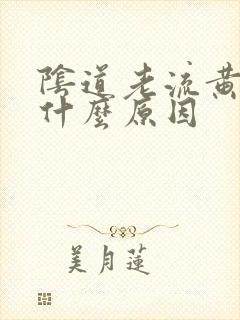 阴道老流黄水是什么原因