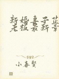 新婚妻子芷珊菜老板最新章节更