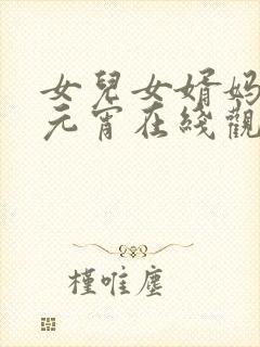 女儿女婿妈妈闹元宵在线观看