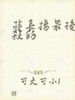 蒋长扬最后被谁杀的