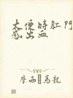 大便时肛门撕裂感出血