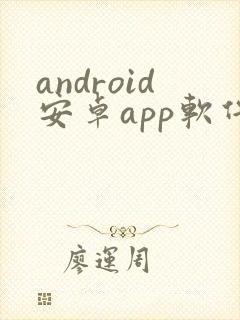 android安卓app软件程序开发