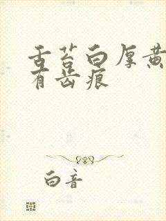 舌苔白厚黄腻且有齿痕