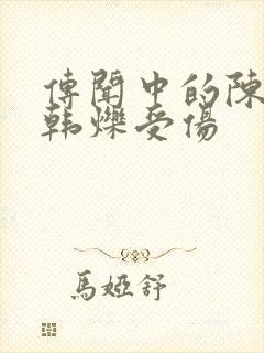 传闻中的陈芊芊韩烁受伤封面