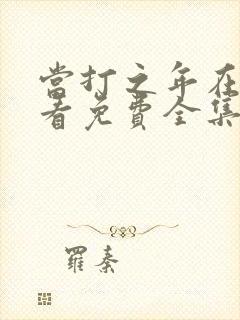 当打之年在线观看免费全集