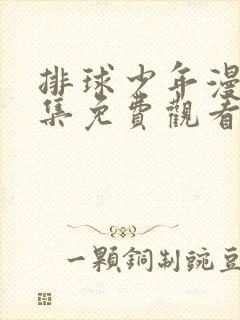 排球少年漫画全集免费观看