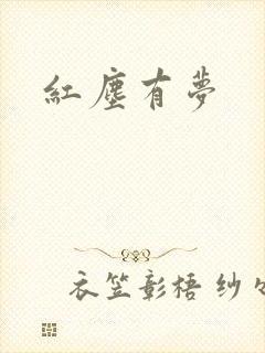 红尘有梦封面