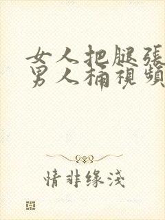 女人把腿张开让男人桶视频