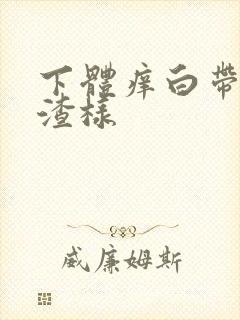 下体痒白带豆腐渣样