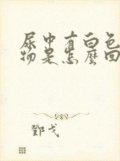 尿中有白色沉淀物是怎么回事