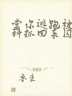 当你逃跑被德拉科抓回来囚禁