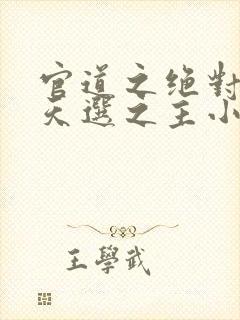 官道之绝对权力天选之主小说全本txt