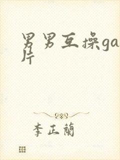 男男互操gay片封面