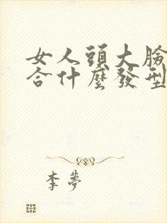 女人头大脸大适合什么发型