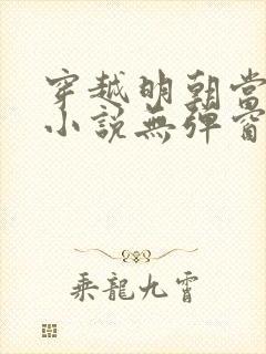 穿越明朝当皇帝小说无弹窗封面