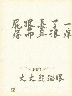 屁眼长了一个疙瘩而且很痒为什么封面