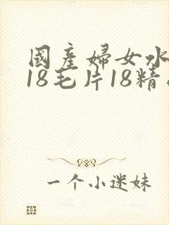 国产妇女水真多18毛片18精品
