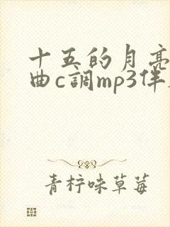 十五的月亮伴奏曲c调mp3伴奏封面