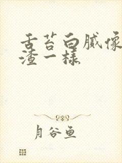 舌苔白腻像豆腐渣一样