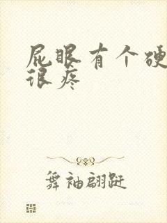 屁眼有个硬疙瘩很疼