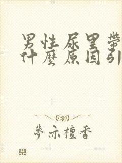 男性尿里带血是什么原因引起的