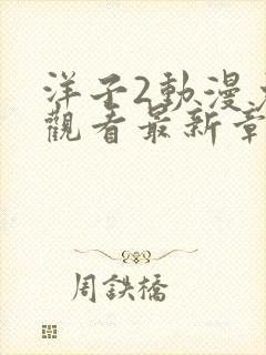 洋子2动漫免费观看最新章节