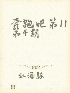 奔跑吧第11季第4期封面